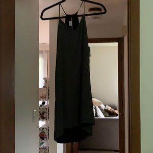 Express Gray and Black Reversible Dress